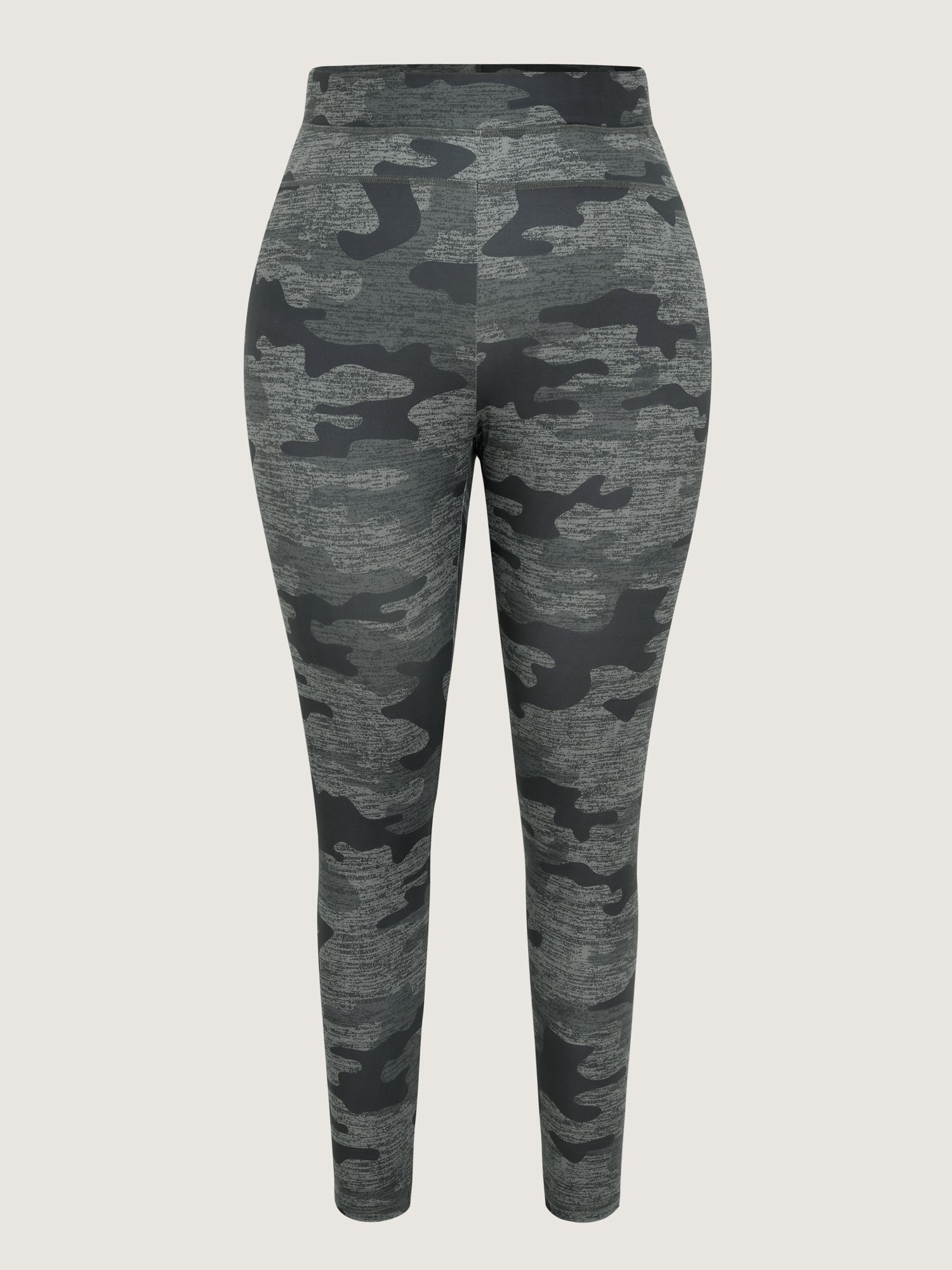 Geometric Print Stretchy Skinny-Fit Pants