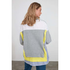oversized knitted sweatshirt