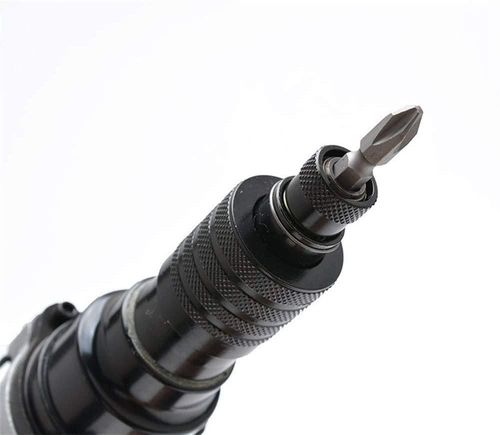 OUPPENG Portable Practica Pneumatic Pneumatic Screwdriver, Preset Torque Screwdriver, Positive and Negative Wind Batch Hand Tools Industrial