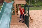 KidKraft Windale Wooden Cedar Swing Set