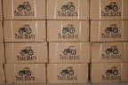 Black Waffle Style TRAC SEATS  Tractor Suspension SEAT with TILT FITS Massey Ferguson 231 234 234H 234S 235 240 245 250 255 265 270 274 275 285 (Fast - Delivers in 1-4 Business Days)