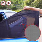 Upgraded Mosquito Prevention Car Window Sun Shade Cover Breathable Mesh Car  Side Window Shade Sunshade UV Protection Fit For Most Cars