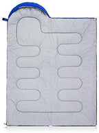 FSGHJJKN Sleeping Bag with Compression Sack, Lightweight and Waterproof for Warm & Cold Weather, Comfort for Autumn and Winter Camping/Traveling/Hiking/Backpacking, Adults & Kids