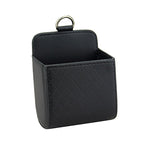 Car Air Vent Hanging StoraBox Mobile Phone Bag PU Leather Car Mobile Phone Holder Car Interior Accessories
