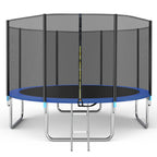Famistar 14FT Trampoline with Safety Enclosure Net, ASTM Approved Jump Recreational Trampoline, Combo Bounce Outdoor Backyard Trampoline for Kids Adults Family (Up to 4-5 Kids)