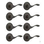 Balboa Venetian Bronze PassaHall/Closet Door Lever (8-Pack)