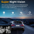 Dual Lens Dash Cam: Get Crisp 1080P Video Recording Day &amp; Night - 3.16 Wide Angle View!