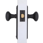 York Plate 2-3/8 in. Backset Oil-Rubbed Bronze PassaHall/Closet York Door Knob