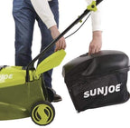 Sun Joe 24V-MJ14C Lawn Mower w/Brushless Motor, Kit (w/ 4.0-Ah Battery and Charger)