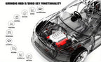 Car OBD2 Scanner Check Engine Light Fault Code Reader Battery VoltaRead Tool For All OBD II Protocol Vehicles Since 1996 Color Screen V318