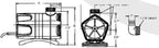 Little Giant 566407 WGP-95-PW Dual DischarDirect Drive Submersible Waterfall and Pond Pump, 700 Watts, 4,280 GPH
