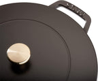 Staub Cast Iron 3.75-qt Essential French Oven - Matte Black, Made in France