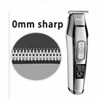 Hair Trimmer 240V Cordless Electric Clipper Oil Head Beard Shaver Cutting Tools