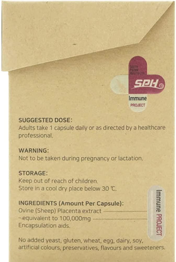 SPH 100% Ovine Placenta 100000 120 Capsules (3)