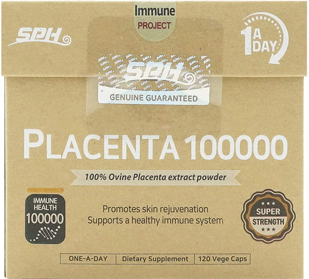 SPH 100% Ovine Placenta 100000 120 Capsules (3)