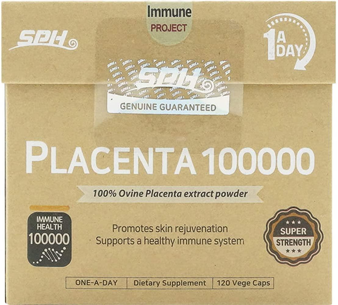 SPH 100% Ovine Placenta 100000 120 Capsules (3)