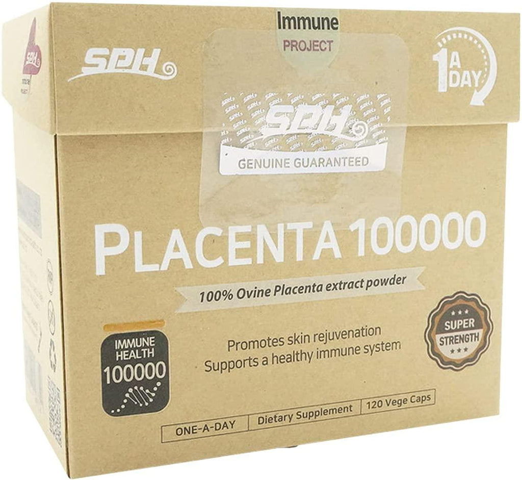 SPH 100% Ovine Placenta 100000 120 Capsules (3)