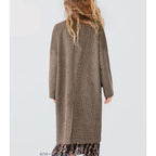 turn-down collar spring coat