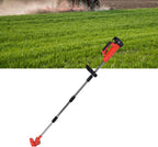 SALUTUY Lawn Trimmer, Grass Trimmer 4000mAh 12V Lithium Battery for Mowing Grass for Shrubs for Straw(100-240V, Transparency)