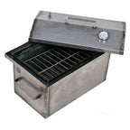 Smoker  BBQ Grill Firepit Meat Cooker Grilling Outdoor Portable Wood