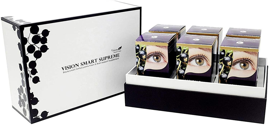 Vision Smart Supreme - Superior Eye Supplement, Premium Nutraceutical Ingredients with 210mg of Pure Anthocyanins of D3R and C3R, Veggie Capsules. Product of USA (6)