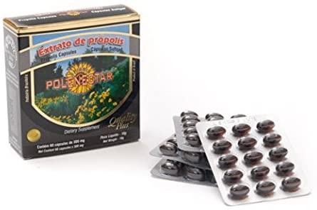 16 Pack of Polenectar Brazil Green Bee Propolis 60 Softgels 300mg - New Packaging Starting from 2015