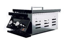 Black  Double Side Burner 24,000 BTUs