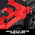 CRAFTSMAN Electric Lawn Mower, 20-Inch, Corded, 13-Ah (CMEMW213)
