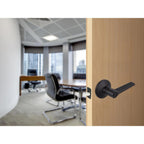 Freedom Matte Black Keyed Entry Door Lever