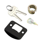 Freedom Matte Black Keyed Entry Door Lever