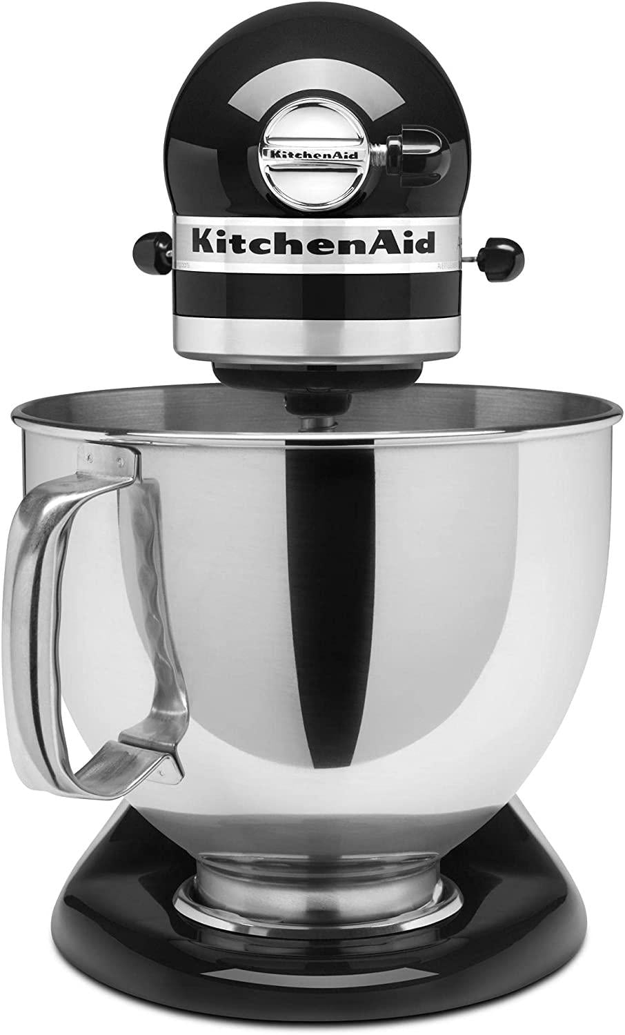 KitchenAid KSM150PSOB Artisan Series 5-Qt. Stand Mixer with Pouring Shield - Onyx Black