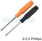 Screwdriver PH0 2.5 mm Occus Screwdriver 45# Steel Hardness Practical Multi-Function Screwdriver Set Hand Tool 1000pcs/lot - (Color: Orange, Size: 2.5 Occus)
