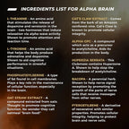 ONNIT Alpha Brain (270ct) - Premium Nootropic Brain Supplement - Focus, Concentration & Memory - Alpha GPC, L Theanine & Bacopa Monnieri