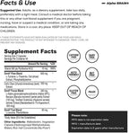 ONNIT Alpha Brain (270ct) - Premium Nootropic Brain Supplement - Focus, Concentration & Memory - Alpha GPC, L Theanine & Bacopa Monnieri