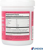 Umeken Pomegranate Extract Zakuro Balls - 360 Pieces (2 Month Supply), Pack of 6 Bottles, Chewable Supplement with Natural Vitamins, Minerals, Citric Acids, and Tannins