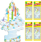 LITTLE TREES Air Fresheners Car Air Freshener. Hanging Tree Provides Long Lasting Scent for Auto or Home. Celebrate!, 24 Air Fresheners