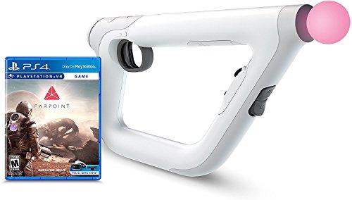 PlayStation VR Launch Bundle 3 Items:VR Launch Bundle,PSVR Aim Controller Farpoint Bundle,Mytrix HDMI Cable