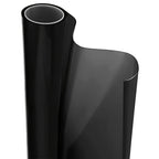 Car Window Tint Film For Car, Sun Shade Roll 15% VLT Black Universal Fit 20''x20Ft Roll Sunlight Heat UV Block And Scratch Resistant Car Accessories