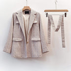 women's tweed winter jacket coat