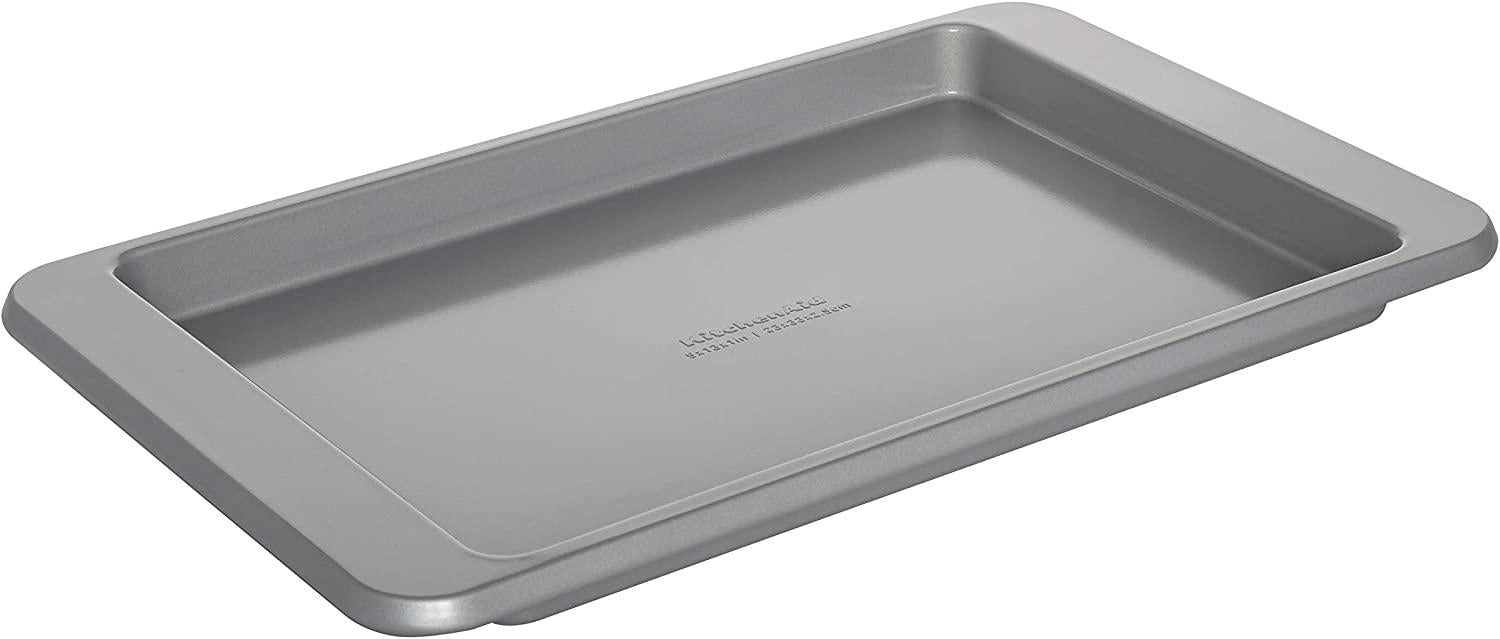 KitchenAid - KE952OSNSA KitchenAid Nonstick Baking Sheet, 9x13-Inch, Silver