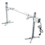 Rotisserie Kit For Barbecue  Steel Spit Rod Meat Forks With Electric JY