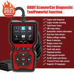 2023 Car Scanner: Obd2 Diagnostic Tool for Engine Fault Detection &amp; Removal, Battery VoltaReading &amp; Data Stream