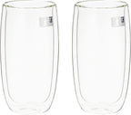 ZWILLING J.A. Henckels Beverage Glass Set, White 2 Count (Pack of 1)
