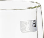 ZWILLING J.A. Henckels Beverage Glass Set, White 2 Count (Pack of 1)