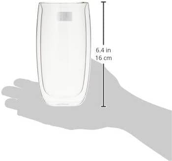 ZWILLING J.A. Henckels Beverage Glass Set, White 2 Count (Pack of 1)