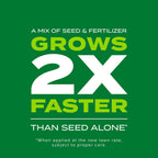 Scotts Turf Builder Rapid Grass Bermudagrass - Combination Seed and Fertilizer, 8 lbs., Covers Up to 10,000 sq. ft.