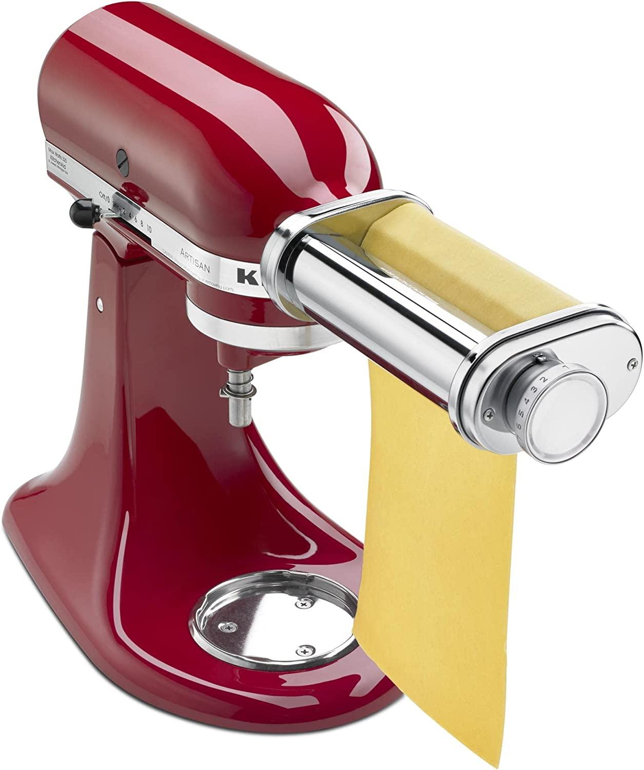 KitchenAid KSMPSA Pasta Roller Attachment, Silver, 1'
