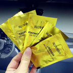 ZOSTLAND 10Pcs/Pack Car Air-outlet Fragrance Packet,Fragrance Car Clip Refills,Automotive Vent Clip Refills With Aromatherapy,Fragrances For Vehicle Deodorizing and Air Freshening (10pcs Peach)