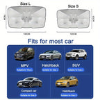 Protect Your Car From The Sun With This Universal Windshield Sun Visor!