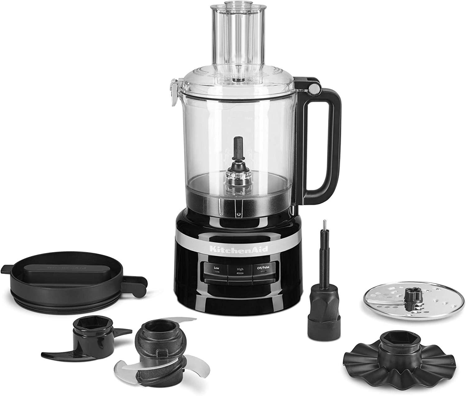 KitchenAid 9 Cup Food Processor, Onyx Black